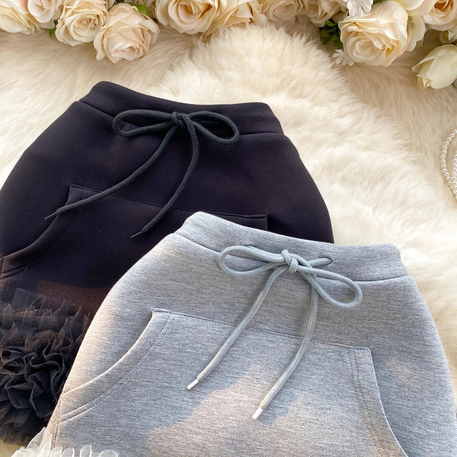 Sweater Skirt with Ballerina Ruffles - American Thistle Sweater Skirt with Ballerina Ruffles