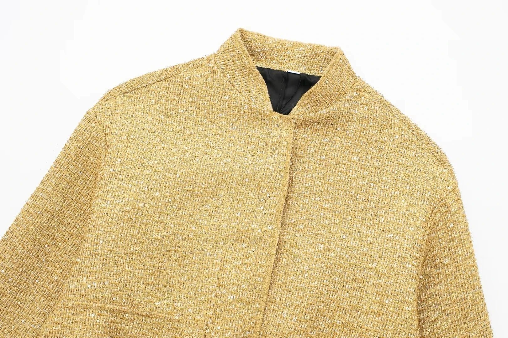 Tweed Jacket Gold Color - American Thistle Tweed Jacket Gold Color