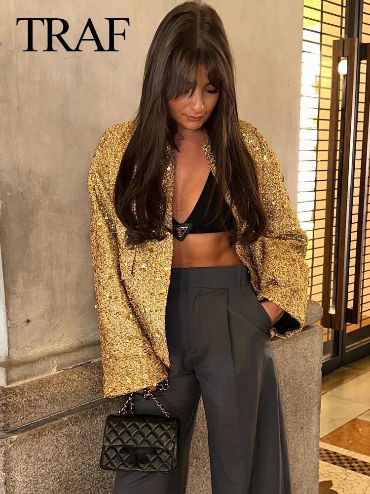 Tweed Jacket Gold Color - American Thistle Tweed Jacket Gold Color