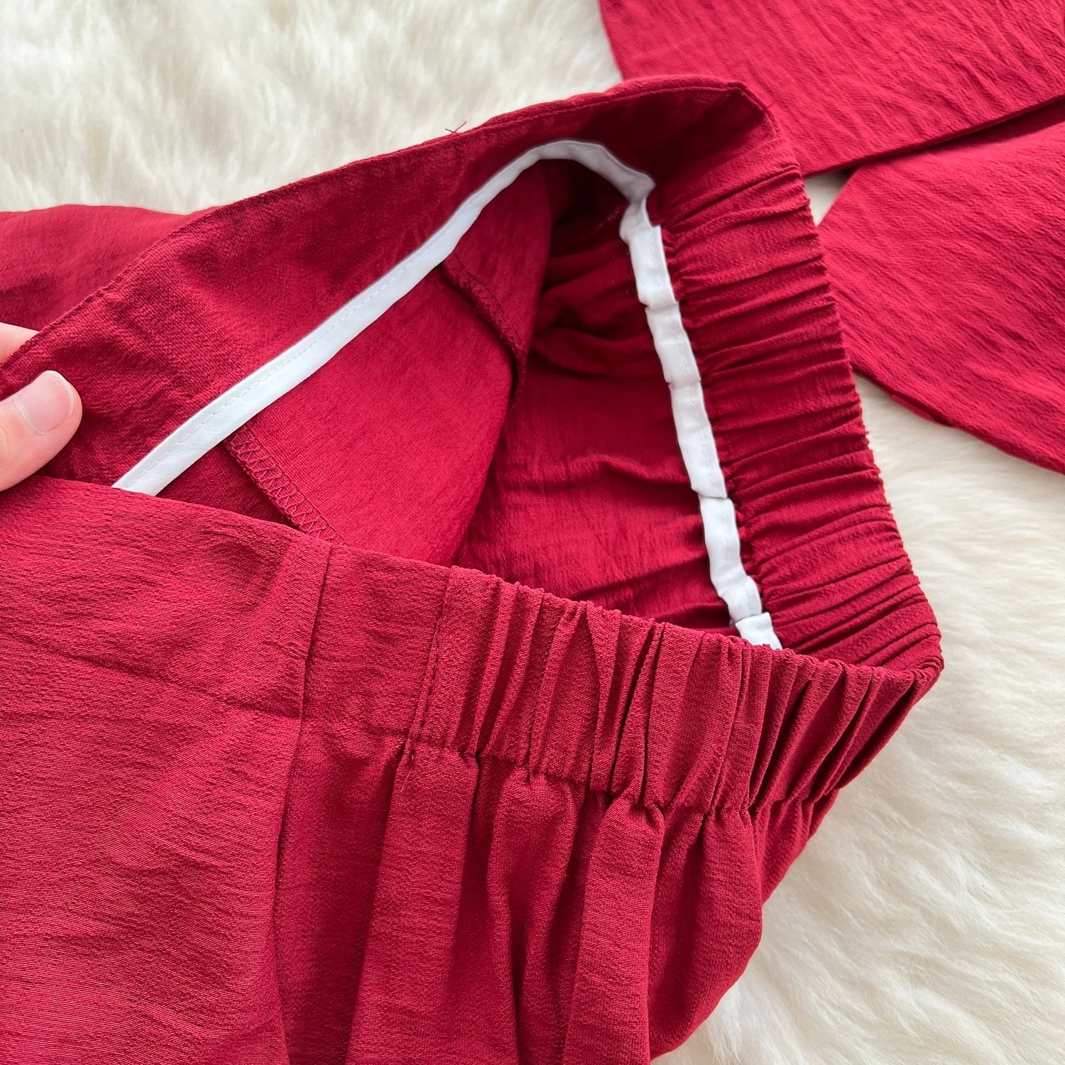 Vintage Solid Two Piece Suits V Neck Single Breasted Slim Tops with High Waist Long Pants - American Thistle Vintage Solid Two Piece Suits V Neck Single Breasted Slim Tops with High Waist Long Pants