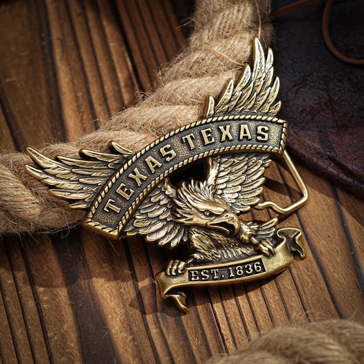 Western Cowboy belt buckle Texas - American ThistleWestern Cowboy belt buckle Texas