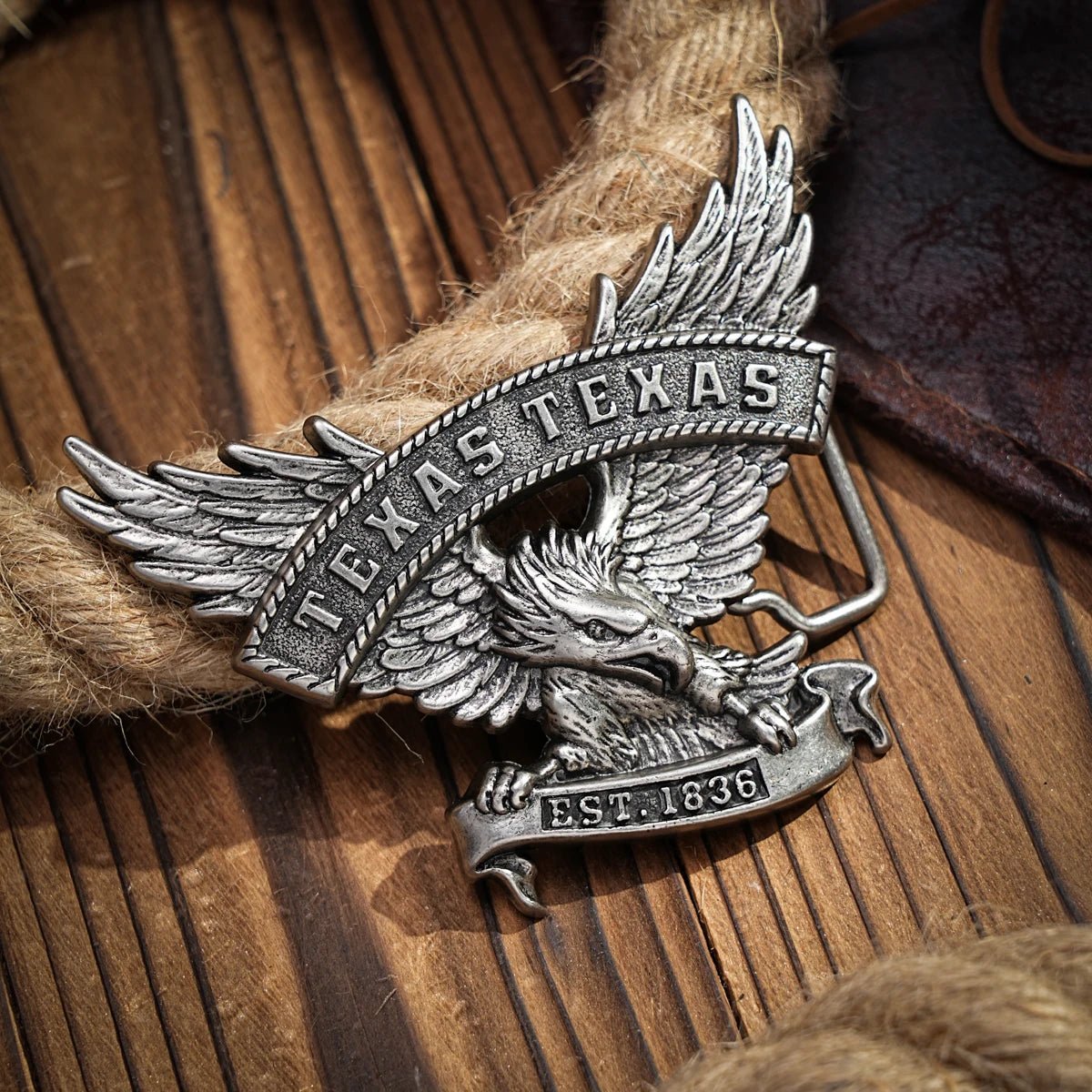 Western Cowboy belt buckle Texas - American ThistleWestern Cowboy belt buckle Texas