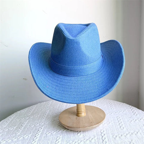 Western ethnic style cowboy hat tassel cowboy series fashion heart shape strap western cowboy hat - American ThistleWestern ethnic style cowboy hat tassel cowboy series fashion heart shape strap western cowboy hat