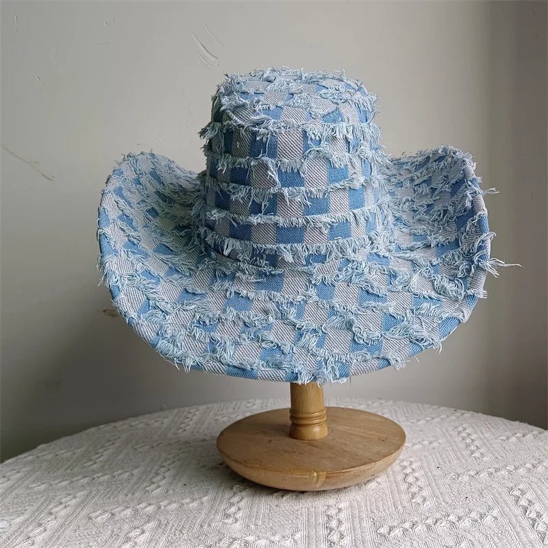 Western ethnic style cowboy hat tassel cowboy series fashion heart shape strap western cowboy hat - American ThistleWestern ethnic style cowboy hat tassel cowboy series fashion heart shape strap western cowboy hat