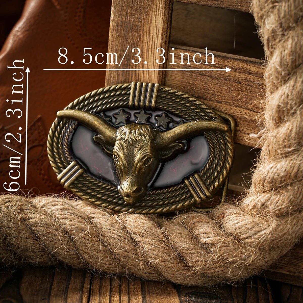 Western style plate buckle belt metal buckle one belt buckle - American ThistleWestern style plate buckle belt metal buckle one belt buckle