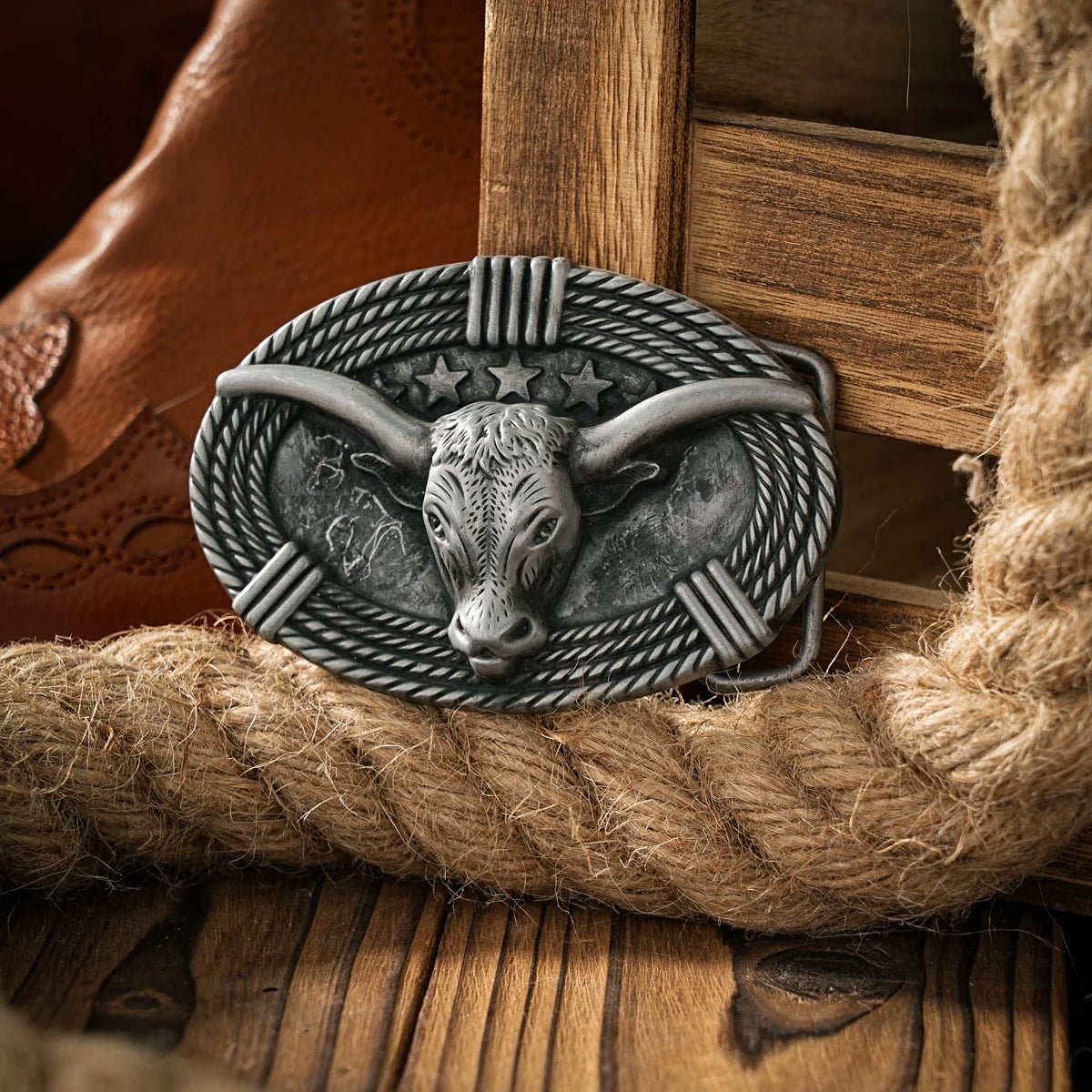 Western style plate buckle belt metal buckle one belt buckle - American ThistleWestern style plate buckle belt metal buckle one belt buckle