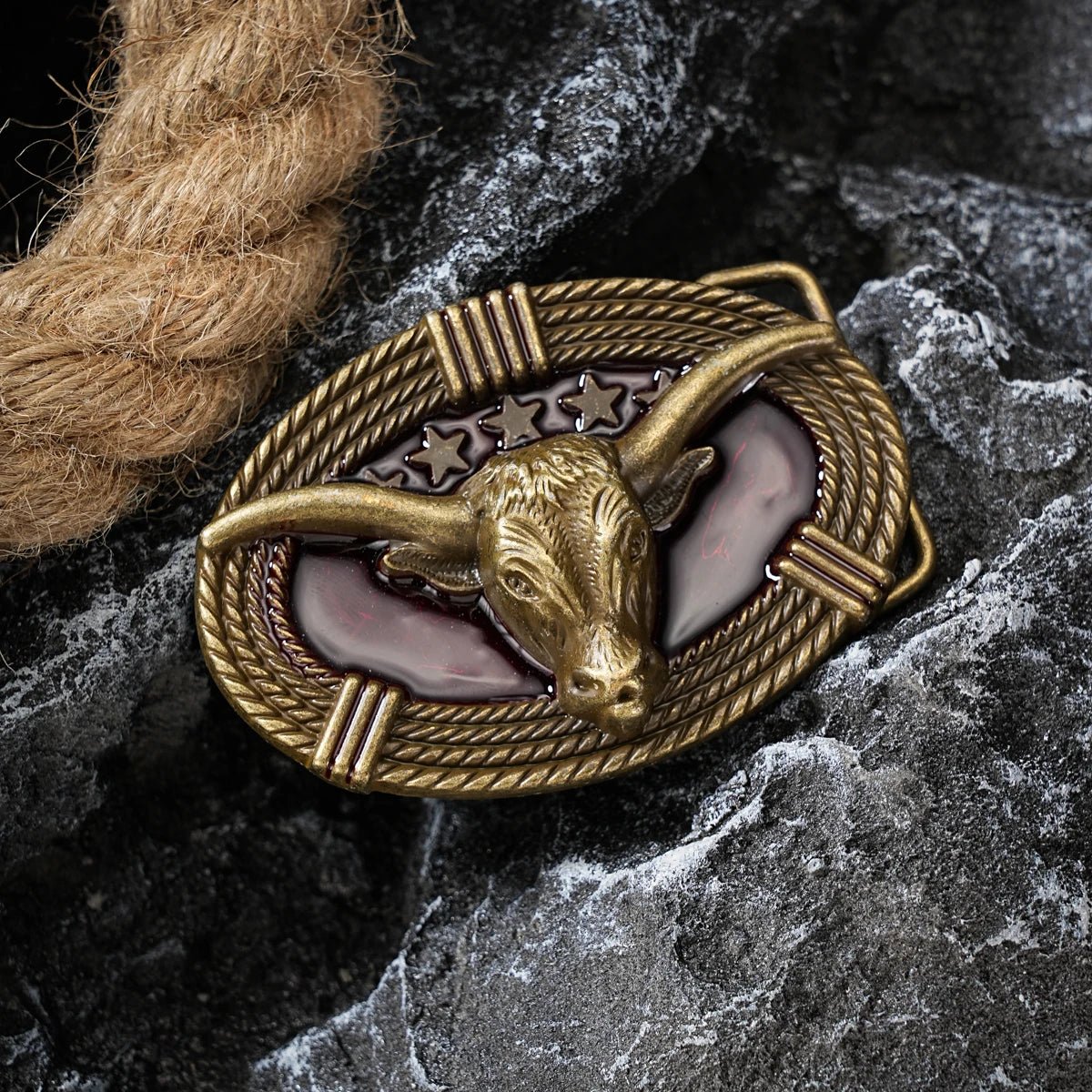 Western style plate buckle belt metal buckle one belt buckle - American ThistleWestern style plate buckle belt metal buckle one belt buckle