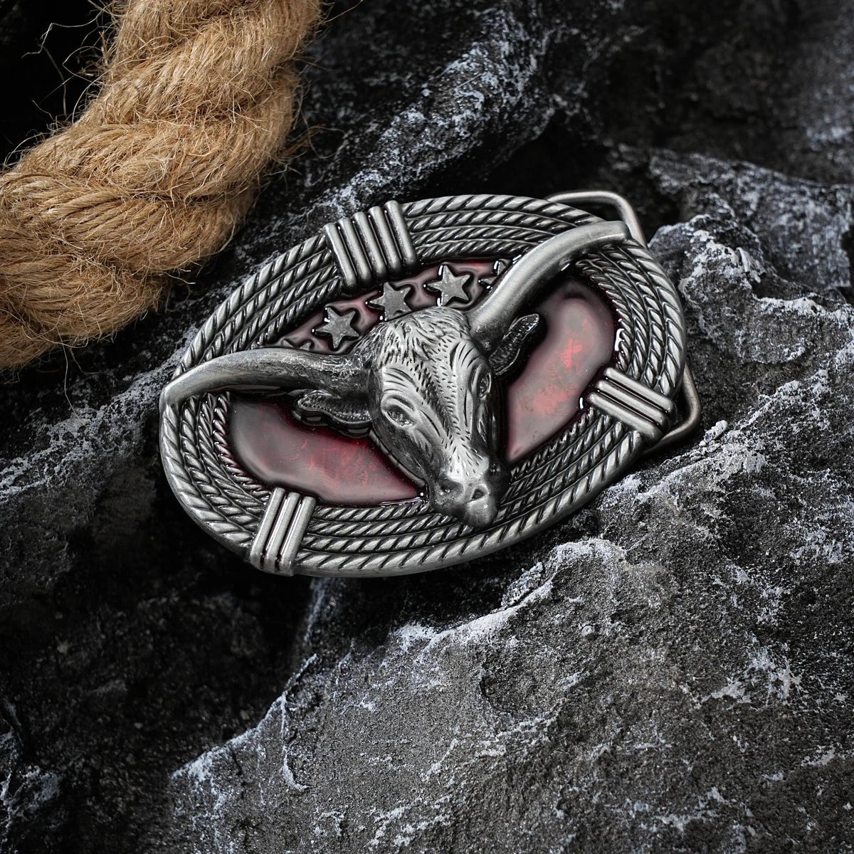 Western style plate buckle belt metal buckle one belt buckle - American ThistleWestern style plate buckle belt metal buckle one belt buckle