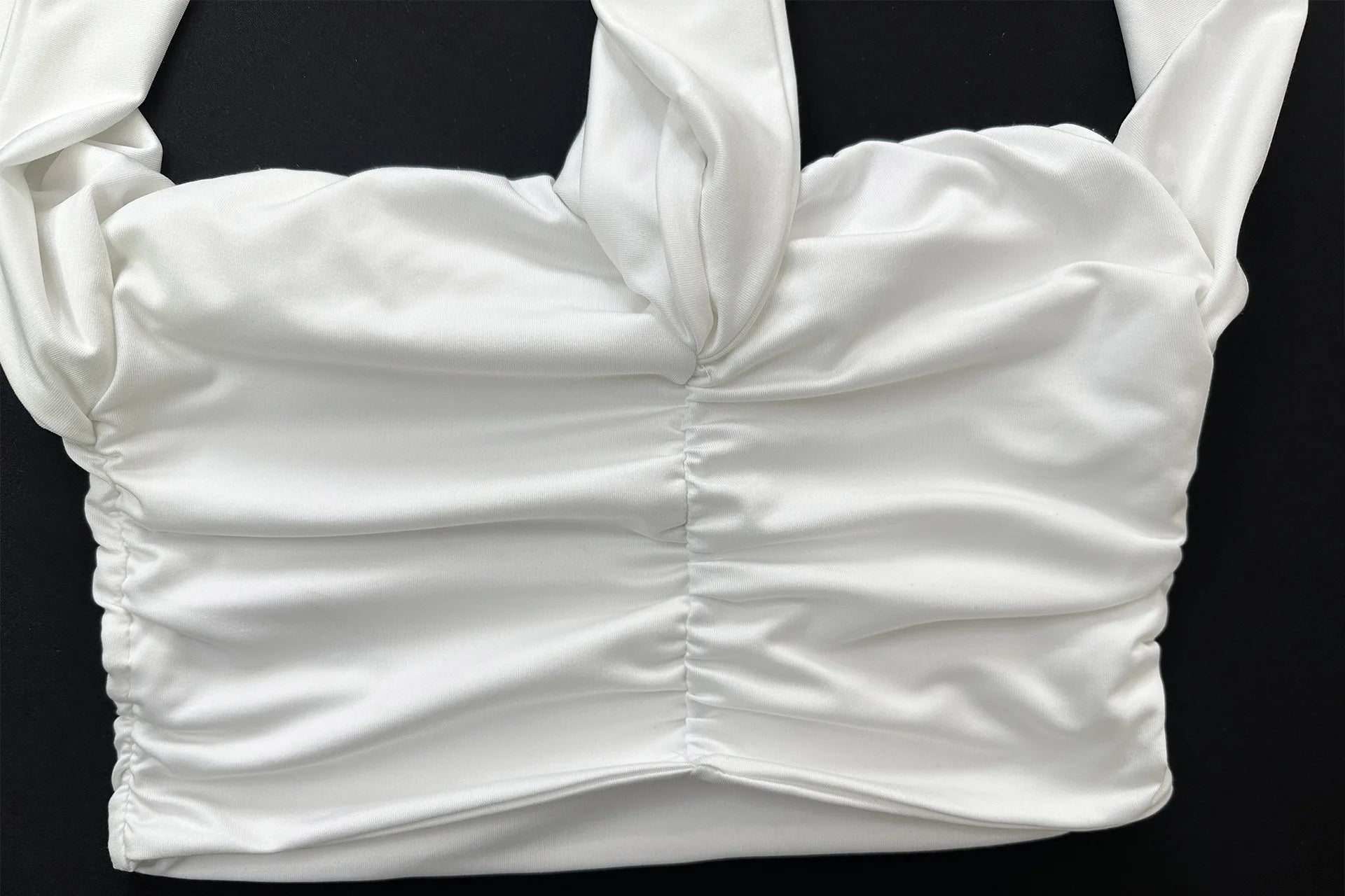 White Off The Shoulder Bodycon Top. - American Thistle White Off The Shoulder Bodycon Top.