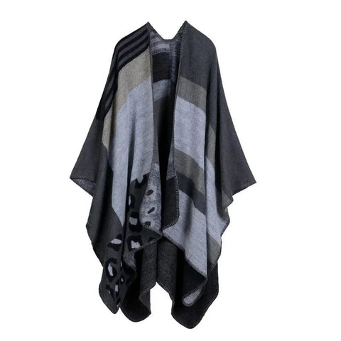 Winter Fashion Poncho Women Capes Scarf Imitation Cashmere Ladies Scarves Warm Shawls Wraps Woman Ponchos - American Thistle Winter Fashion Poncho Women Capes Scarf Imitation Cashmere Ladies Scarves Warm Shawls Wraps Woman Ponchos