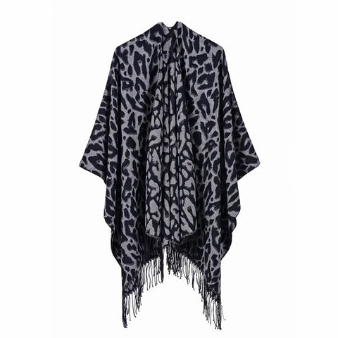 Winter Fashion Poncho Women Capes Scarf Imitation Cashmere Ladies Scarves Warm Shawls Wraps Woman Ponchos - American Thistle Winter Fashion Poncho Women Capes Scarf Imitation Cashmere Ladies Scarves Warm Shawls Wraps Woman Ponchos