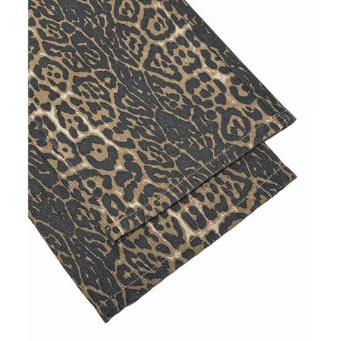 Winter Lady Slim Fit Plush Thermal Jeans Girls Snow Warm Fashion Leopard Print Denim Pants Women Fleece Wide Leg Trousers - American ThistleWinter Lady Slim Fit Plush Thermal Jeans Girls Snow Warm Fashion Leopard Print Denim Pants Women Fleece Wide Leg Trousers