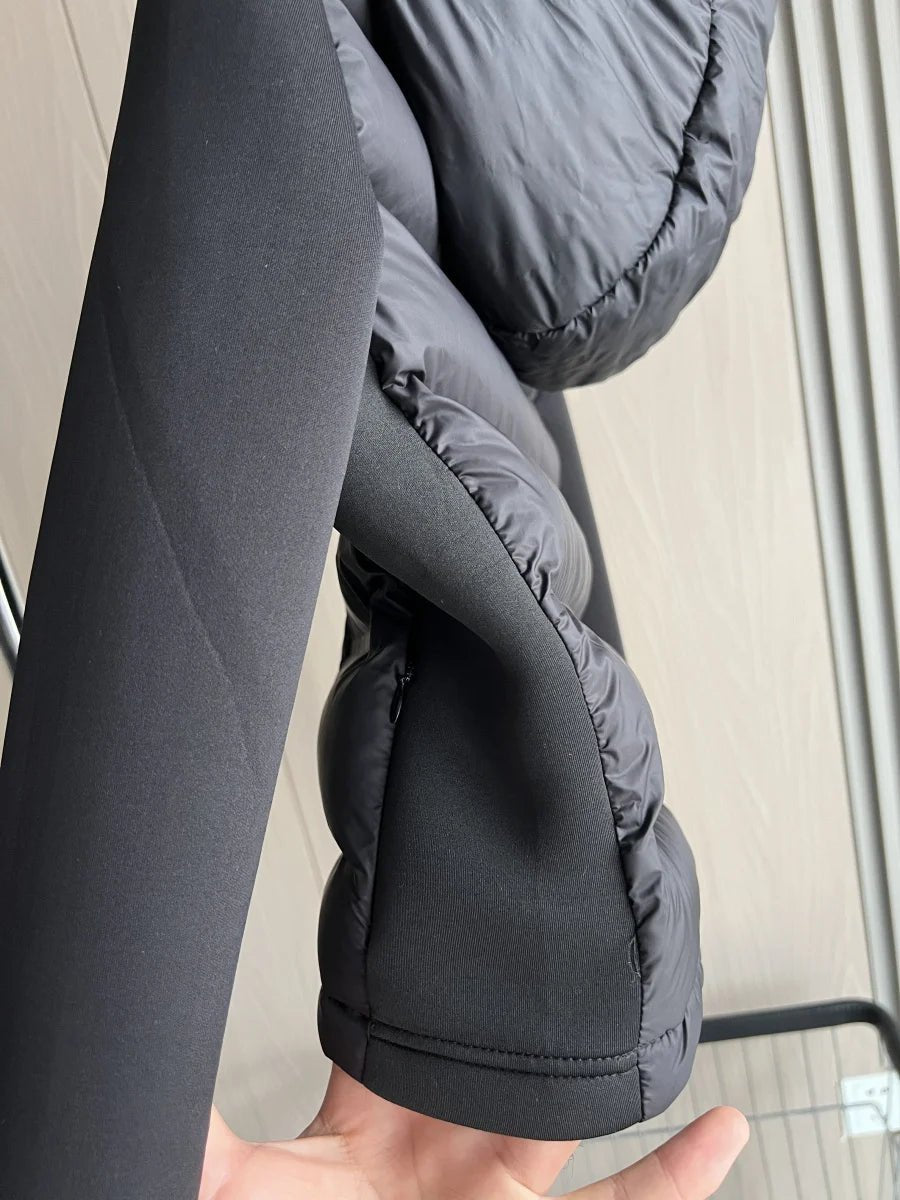 Winter New Arrival Women's Lightweight Down Jacket with Long Sleeves and Zippered Hooded - American Thistle Winter New Arrival Women's Lightweight Down Jacket with Long Sleeves and Zippered Hooded