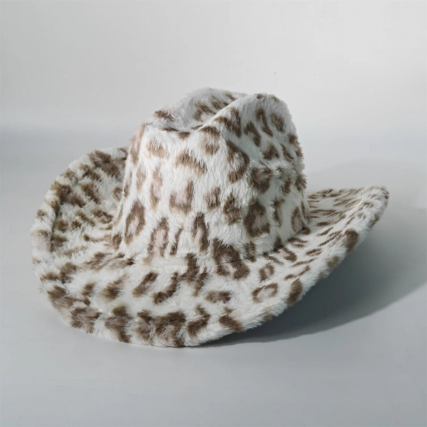 Winter rabbit fur cowboy hat 7.5 cm western cowboy - American ThistleWinter rabbit fur cowboy hat 7.5 cm western cowboy