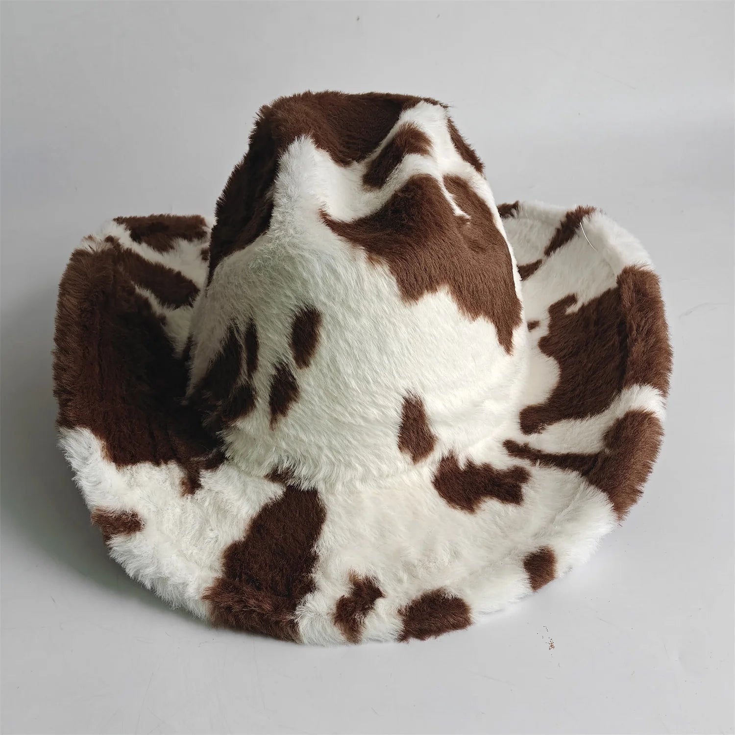 Winter rabbit fur cowboy hat 7.5 cm western cowboy - American ThistleWinter rabbit fur cowboy hat 7.5 cm western cowboy