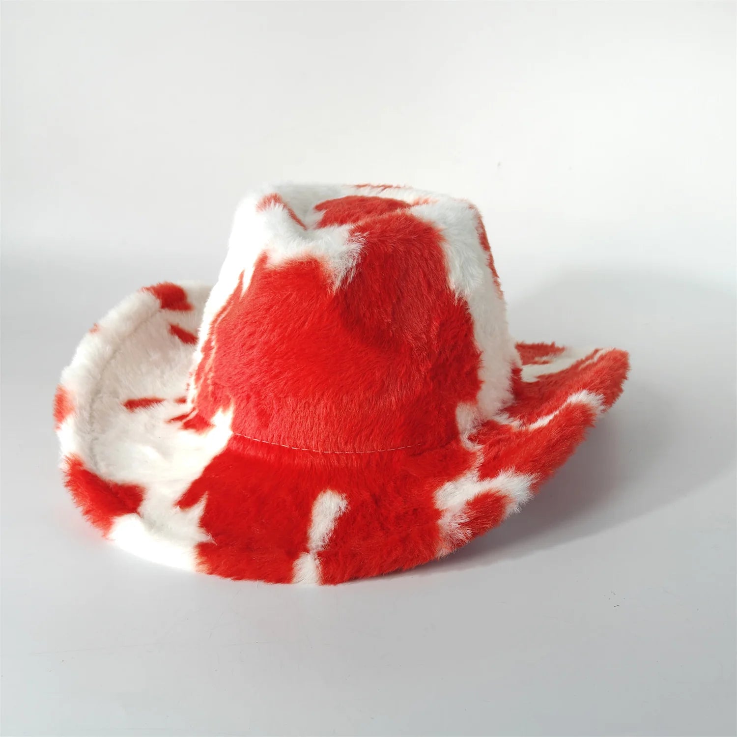 Winter rabbit fur cowboy hat 7.5 cm western cowboy - American ThistleWinter rabbit fur cowboy hat 7.5 cm western cowboy