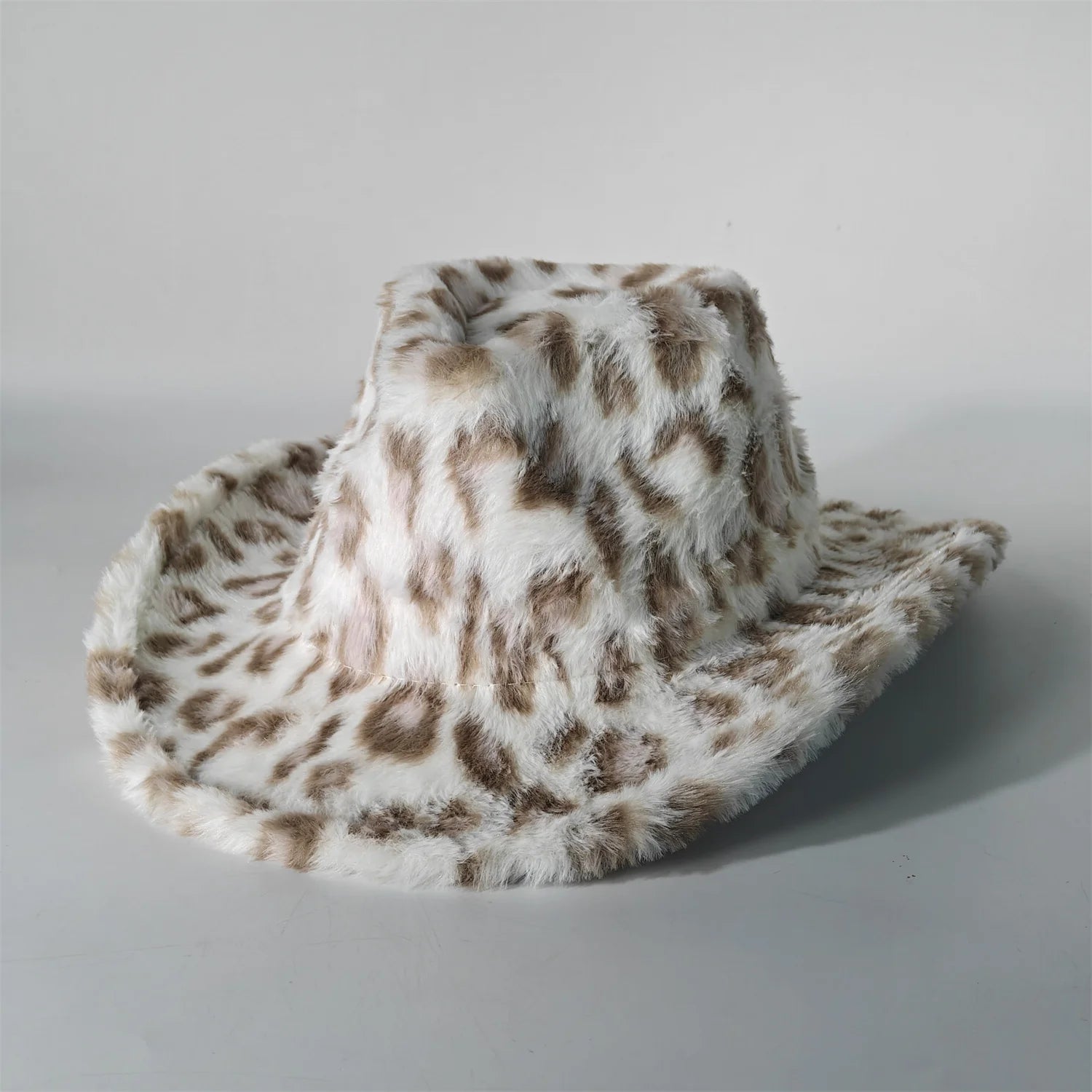 Winter rabbit fur cowboy hat 7.5 cm western cowboy - American ThistleWinter rabbit fur cowboy hat 7.5 cm western cowboy