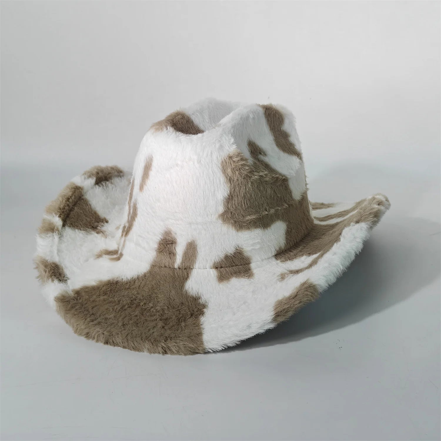 Winter rabbit fur cowboy hat 7.5 cm western cowboy - American ThistleWinter rabbit fur cowboy hat 7.5 cm western cowboy