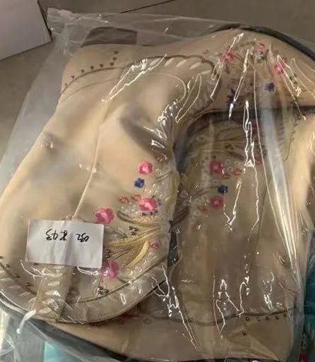 Women Boots Lightweight Knee - High Leather Stitching Square Heels Retro Punk Ethnic Shoes For Women Light Blue - American ThistleWomen Boots Lightweight Knee - High Leather Stitching Square Heels Retro Punk Ethnic Shoes For Women Light Blue