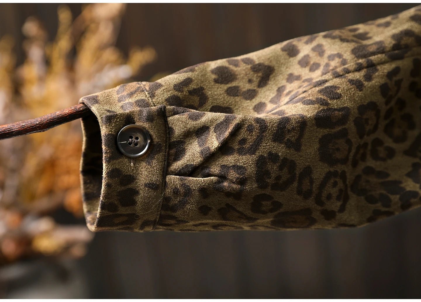 Women Casual Hooded Coats New Arrival Autumn Vintage Style Leopard Print Loose - American Thistle Women Casual Hooded Coats New Arrival Autumn Vintage Style Leopard Print Loose