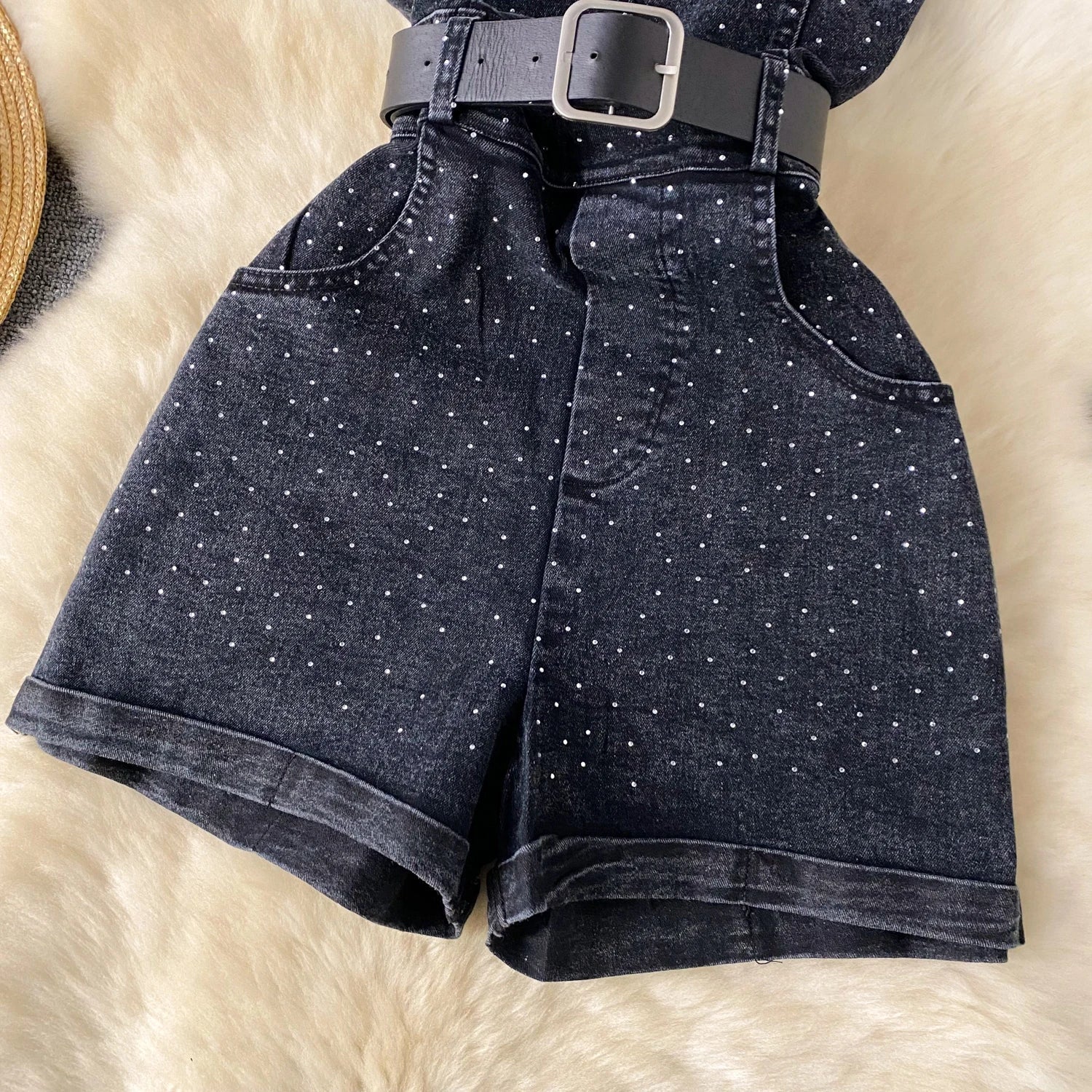Women Denim one pieces Summer High Waist Slim Sleeveless Strapless Romper - American Thistle Women Denim one pieces Summer High Waist Slim Sleeveless Strapless Romper