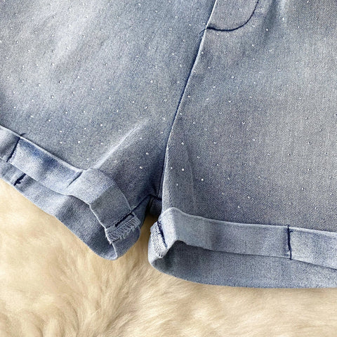 Women Denim one pieces Summer High Waist Slim Sleeveless Strapless Romper - American Thistle Women Denim one pieces Summer High Waist Slim Sleeveless Strapless Romper