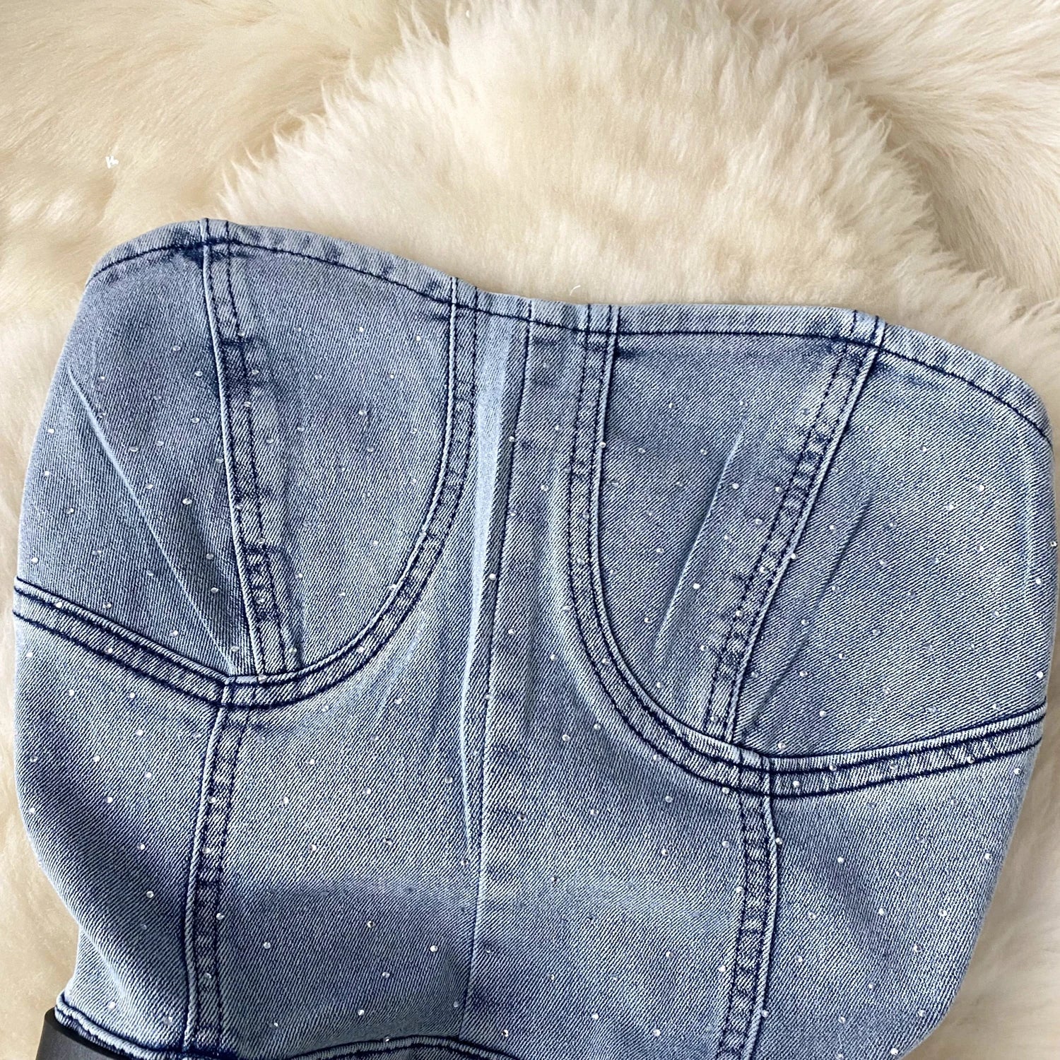 Women Denim one pieces Summer High Waist Slim Sleeveless Strapless Romper - American Thistle Women Denim one pieces Summer High Waist Slim Sleeveless Strapless Romper