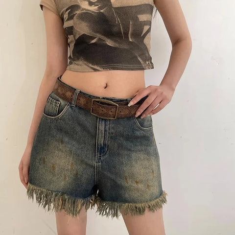 Women Western Belt Vintage Metal Buckle Leather Belts Country Cowboy Cowgirl Belt - American ThistleWomen Western Belt Vintage Metal Buckle Leather Belts Country Cowboy Cowgirl Belt