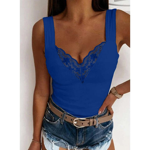 Women's Clothing Sexy Lace Tank Top For Ladies - American Thistle Women's Clothing Sexy Lace Tank Top For Ladies