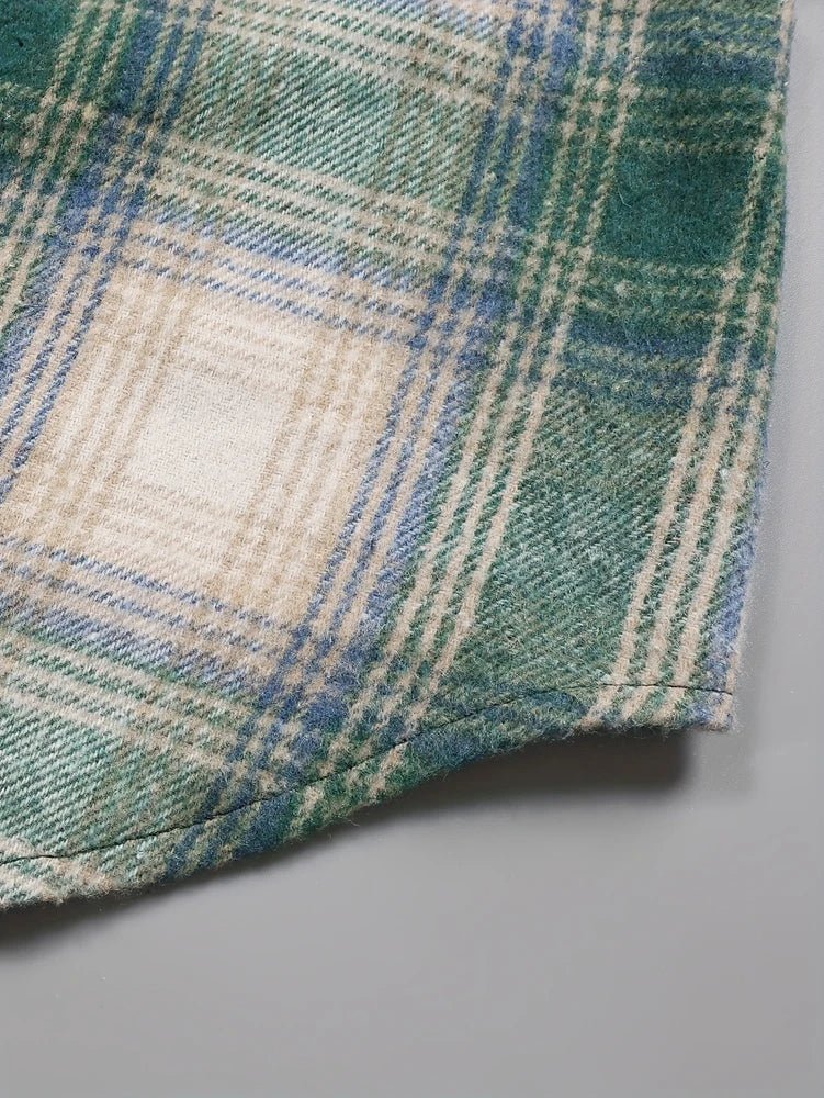 Women's Flannel Plaid Shirt Jacket - American Thistle Women's Flannel Plaid Shirt Jacket