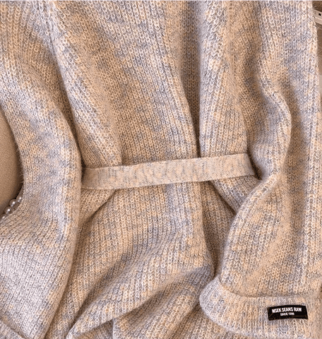 Women's Soft Elegant Sweater Dress Long Sleeved Pullover Knitted Mid - length Top - American Thistle Women's Soft Elegant Sweater Dress Long Sleeved Pullover Knitted Mid - length Top